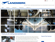 Tablet Screenshot of landmerk.com